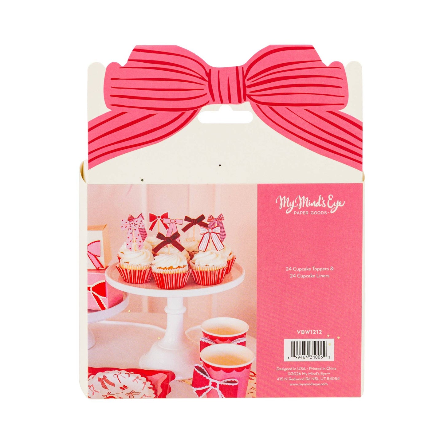 VBW1212 - Bow Cupcake Kit