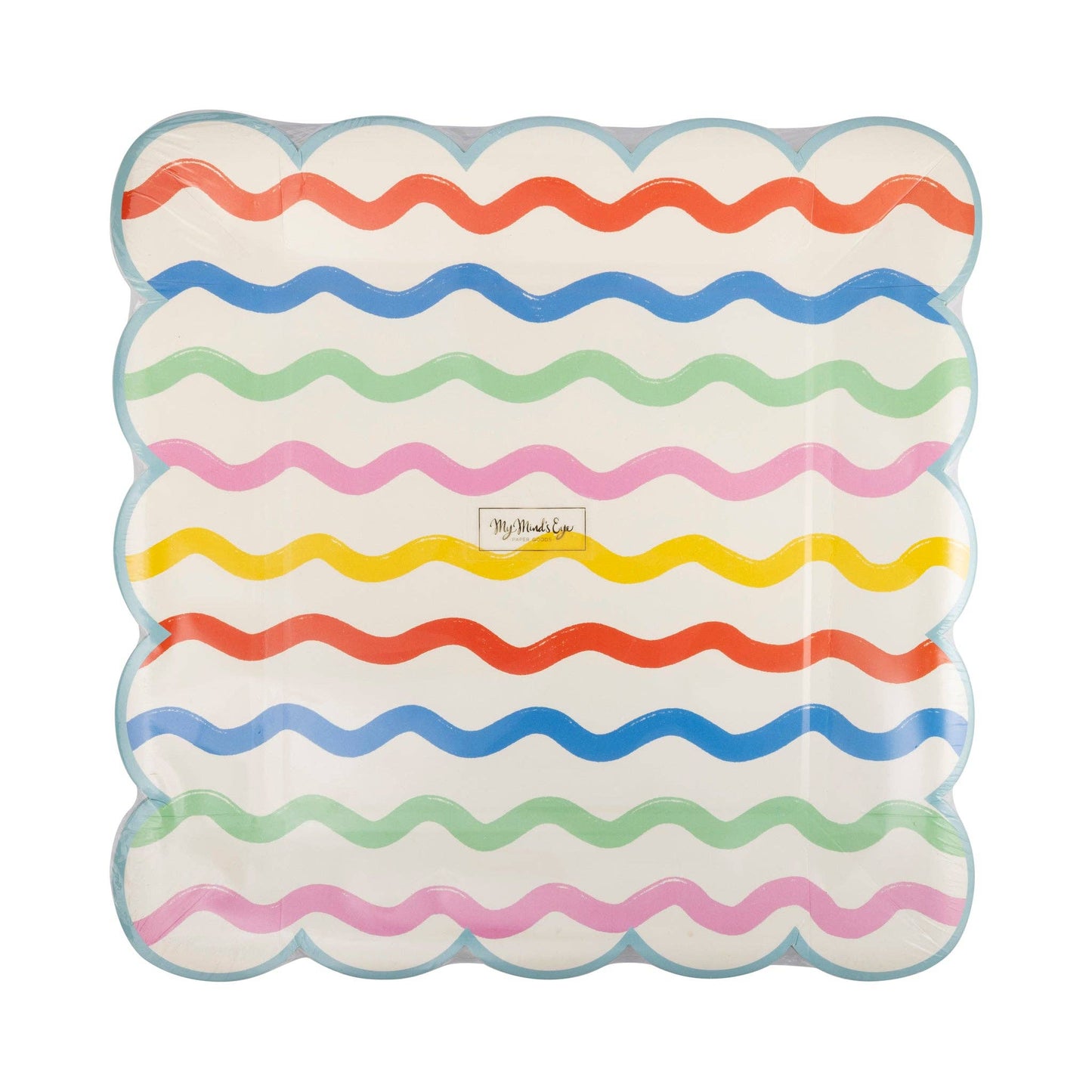 PET1140 - Ric Rac Striped Plate