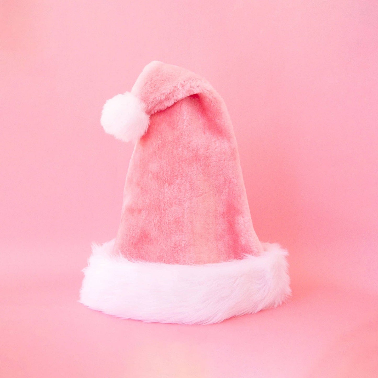 Luxe Christmas Santa Hat | Pink