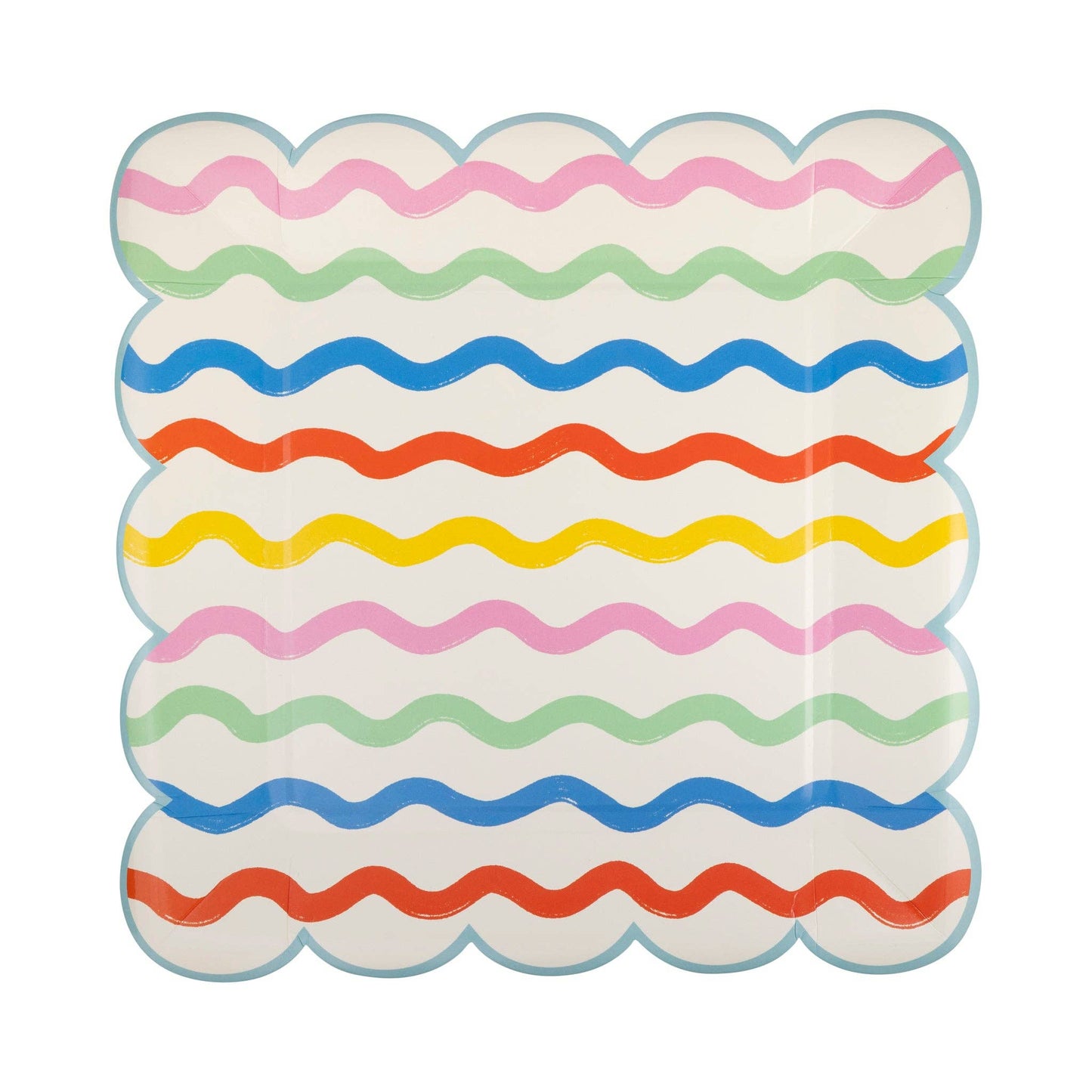 PET1140 - Ric Rac Striped Plate