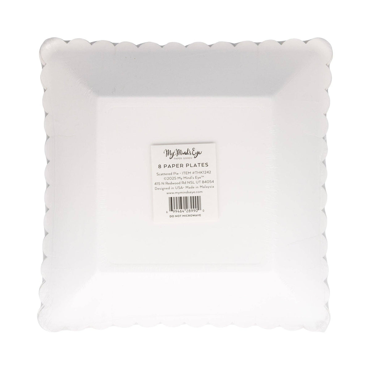 THK1242 - Scatter Pie 8" Dessert Paper Plate
