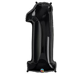 34” Number 1 (Black)