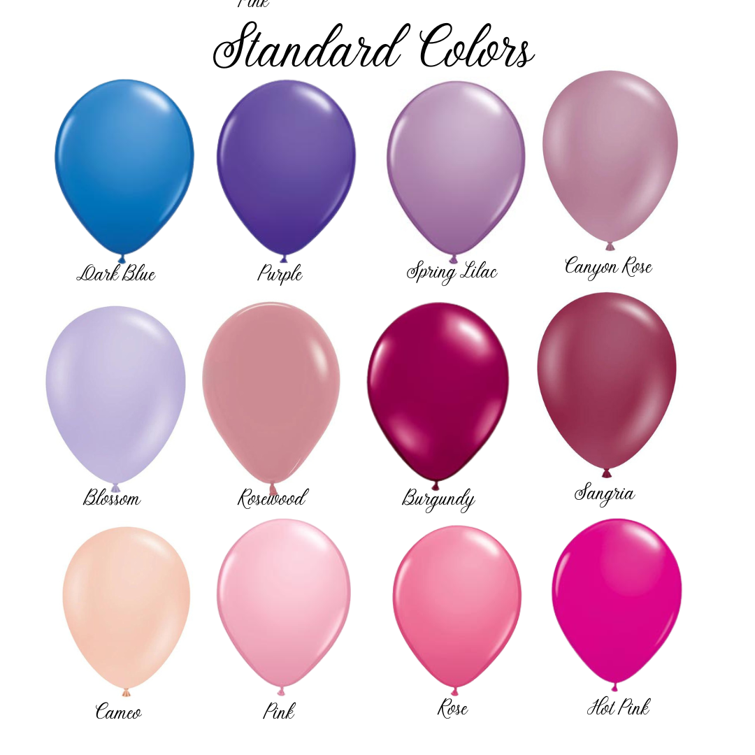 Set of Six Helium Bouquet