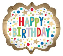 HBD Jumbo Color Shape