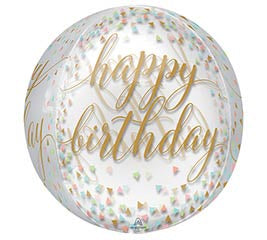 HBD Jumbo Clear Cursive