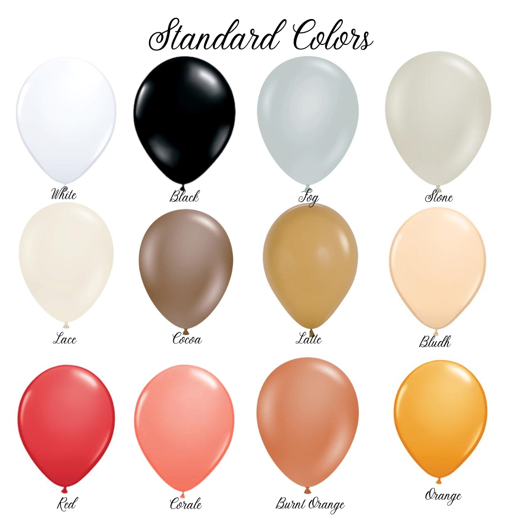 Set of Nine Helium Bouquet