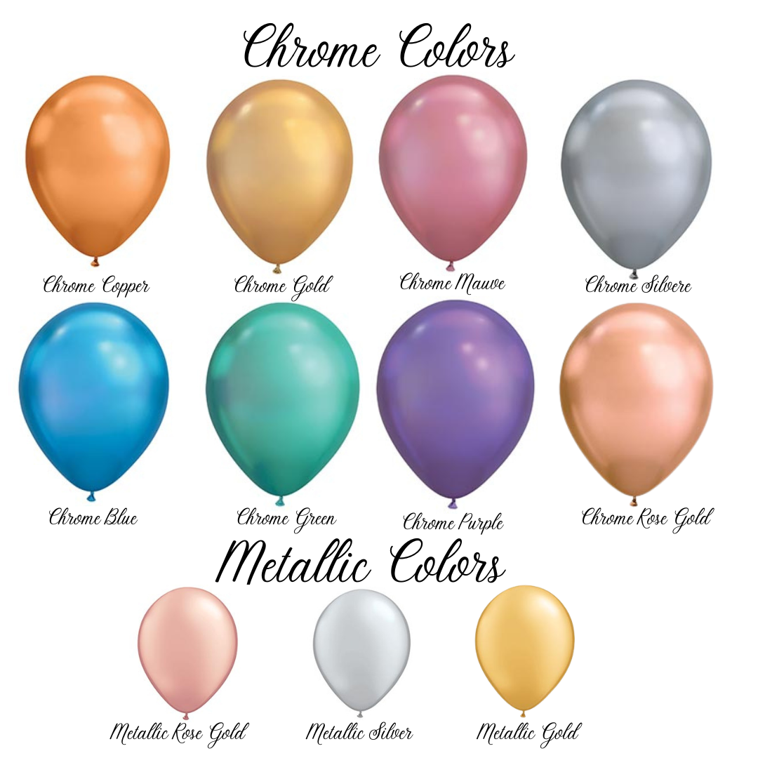 Set of Nine Helium Bouquet