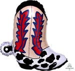 Cow Print Boot