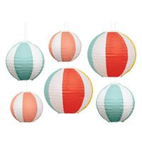 Beach Ball Paper Lanterns