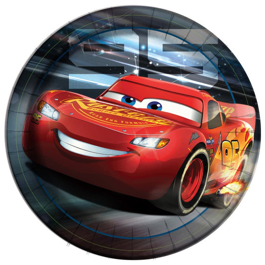 Disney Cars 9” Plate- 8ct