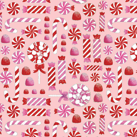 Wrap - Rolls - Candy Christmas