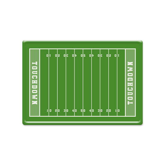 PLFTB51 - Football Field Paper Platter 12x17 (6 ct)
