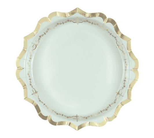 Golden Garden 8.25” Plate 8ct