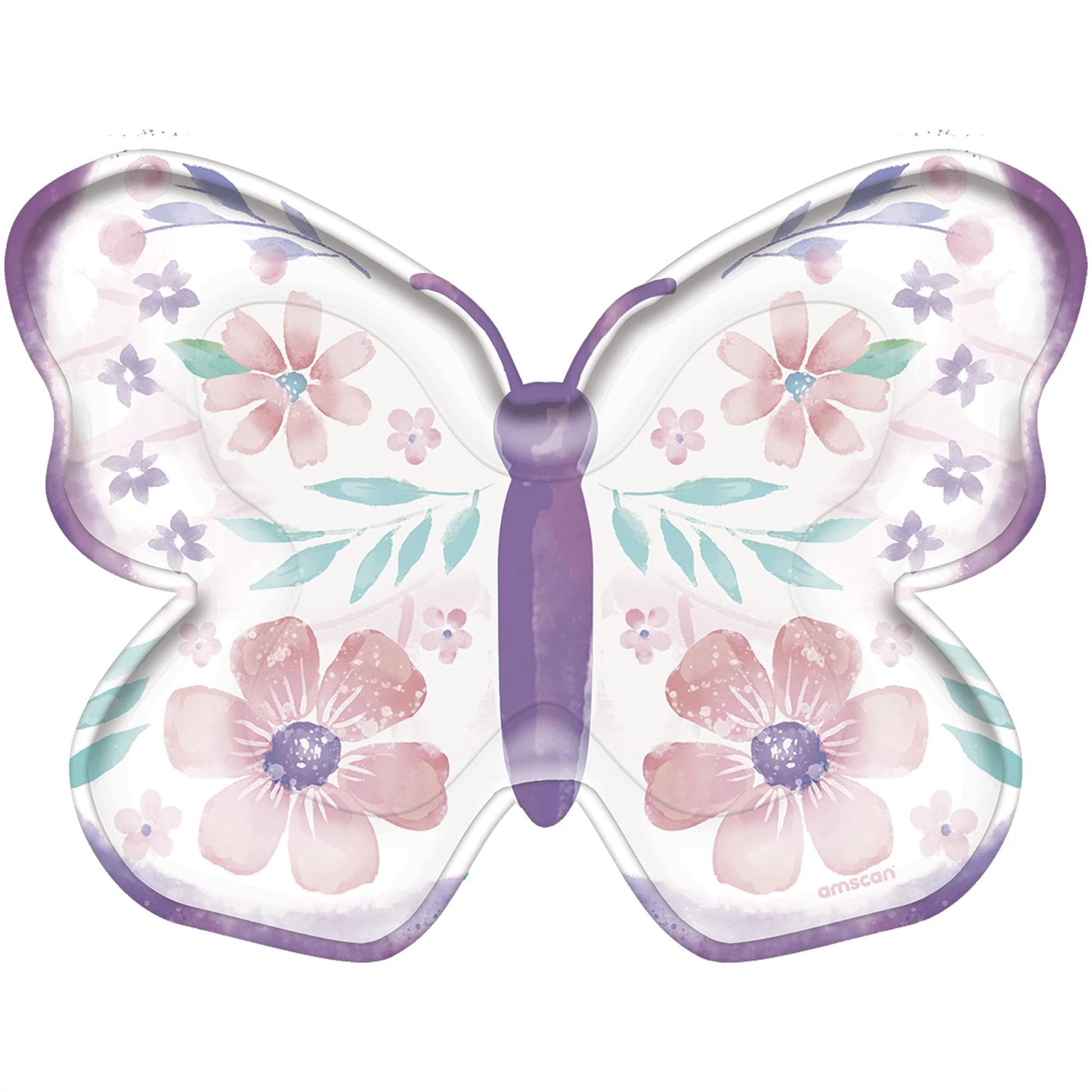 Butterfly Plate -  8ct