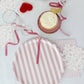 Pink Toile Cocktail Napkins, 12pcs
