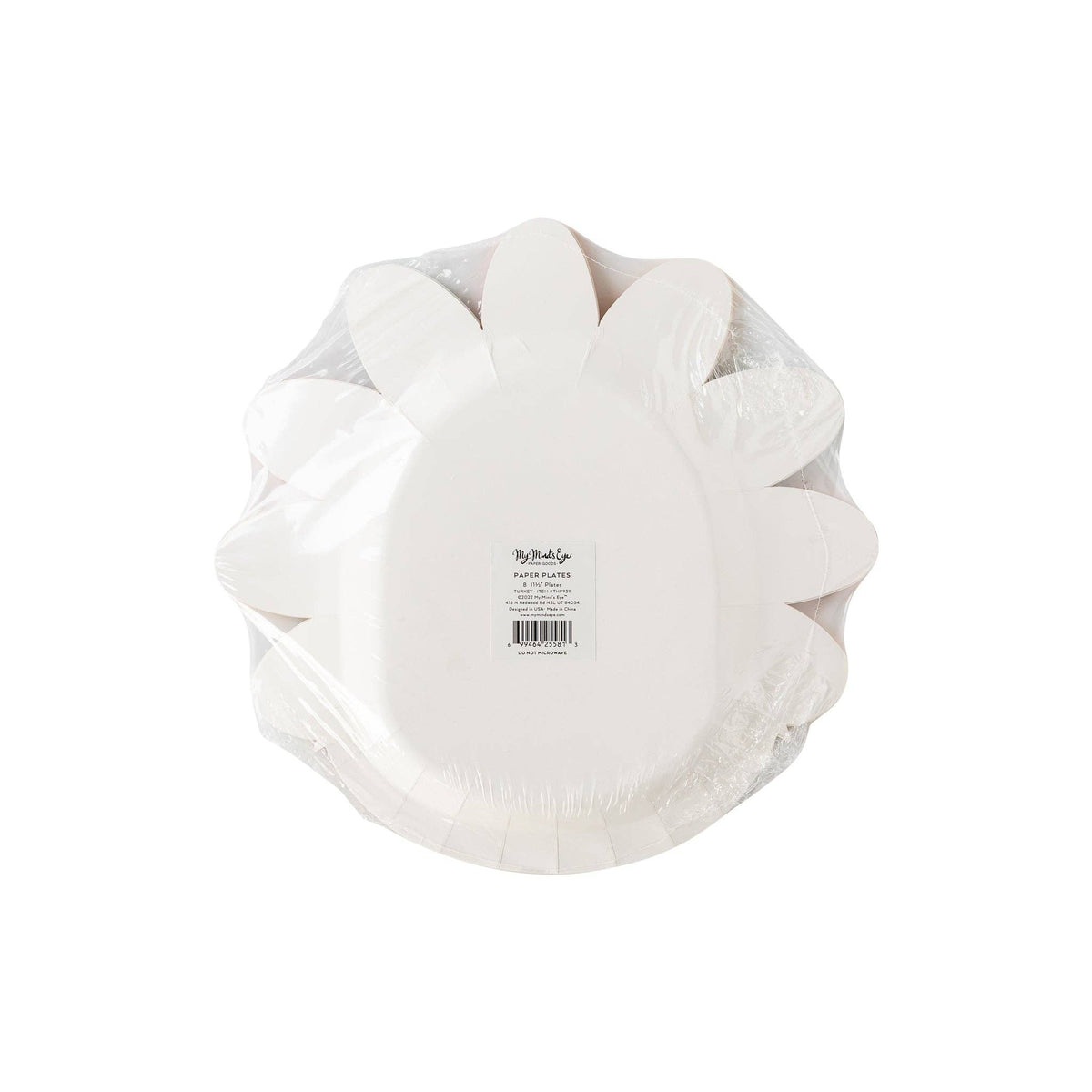 THP939 - Harvest Turkey Shaped Plate