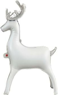 34” White  Reindeer
