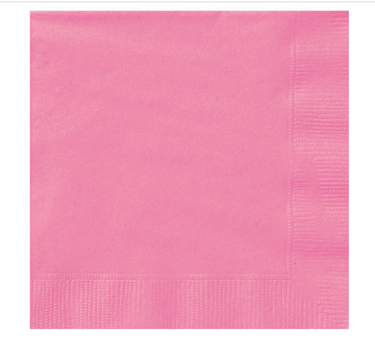 Hot Pink Napkins 20ct