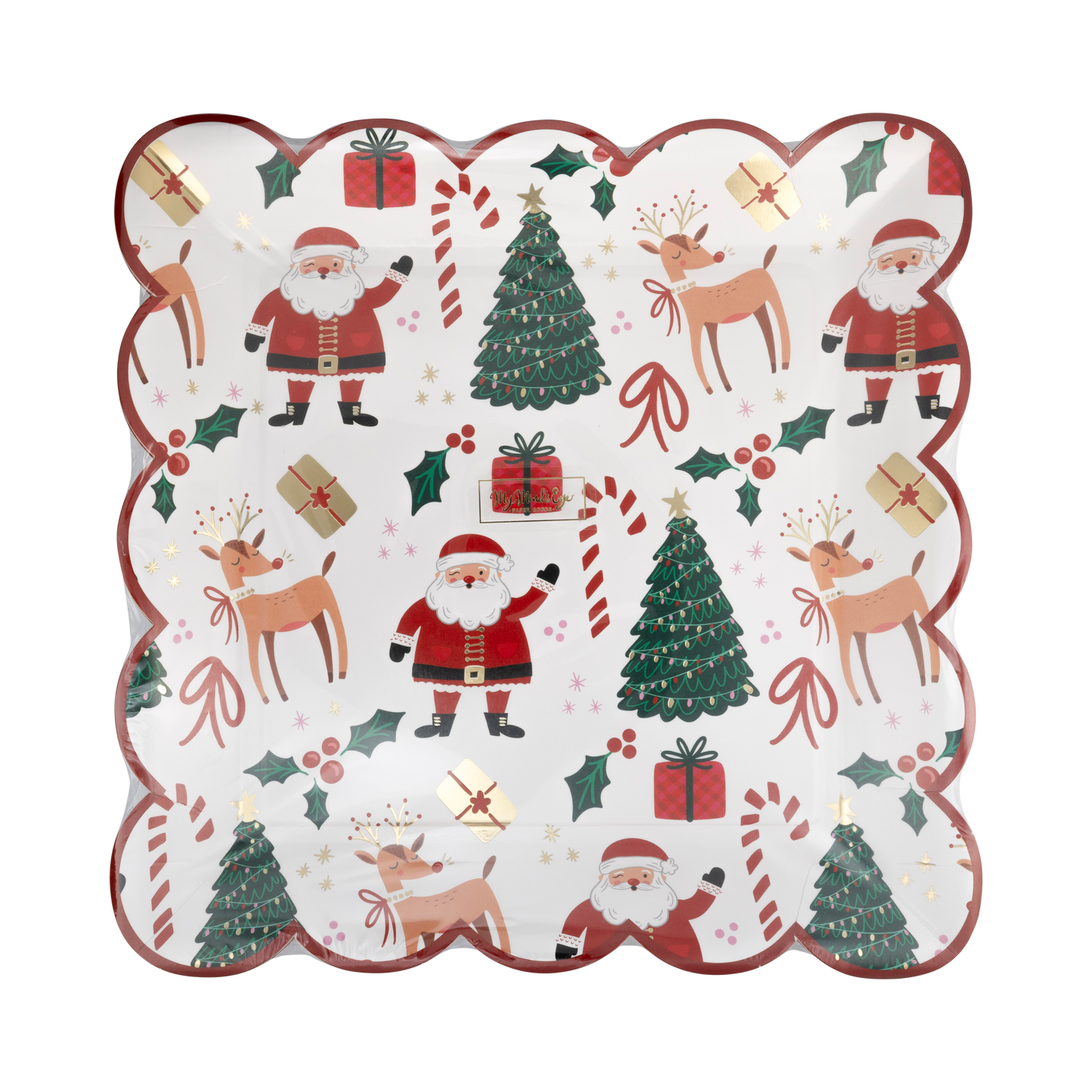 WHM1145 - Whimsy Christmas Scatter 10" Plate