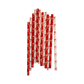 PLSS354 - Christmas Bows Reusable Straws