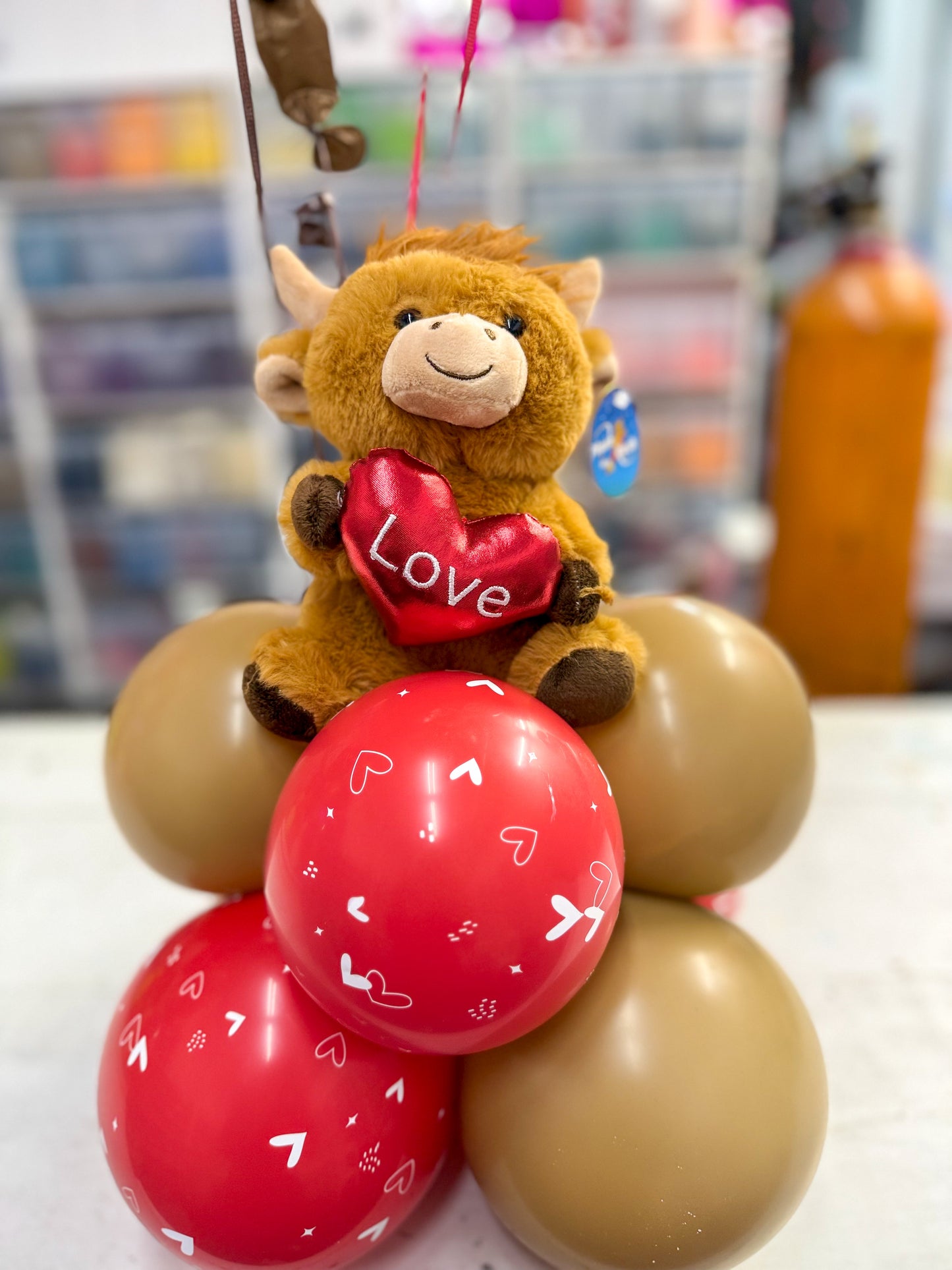 Plushie Love Balloon Stack