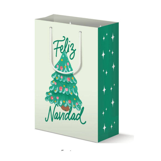 Feliz Navidad Gift Bag | Holiday Gift Bag