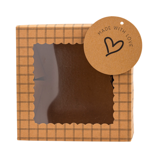 PEA1003 - Made with Love Kraft Cookie Box
