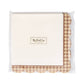 PLNP2584 - Brown Gingham Edge Cocktail Napkin (24ct)