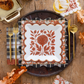 FAL1340 - Fall Marigold 8" Plate