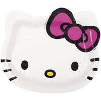 Hello Kitty Plates - 8ct