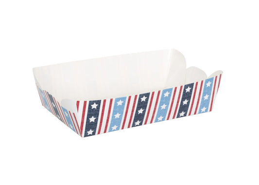 Classic Americana Paper HotDog Trays 8ct