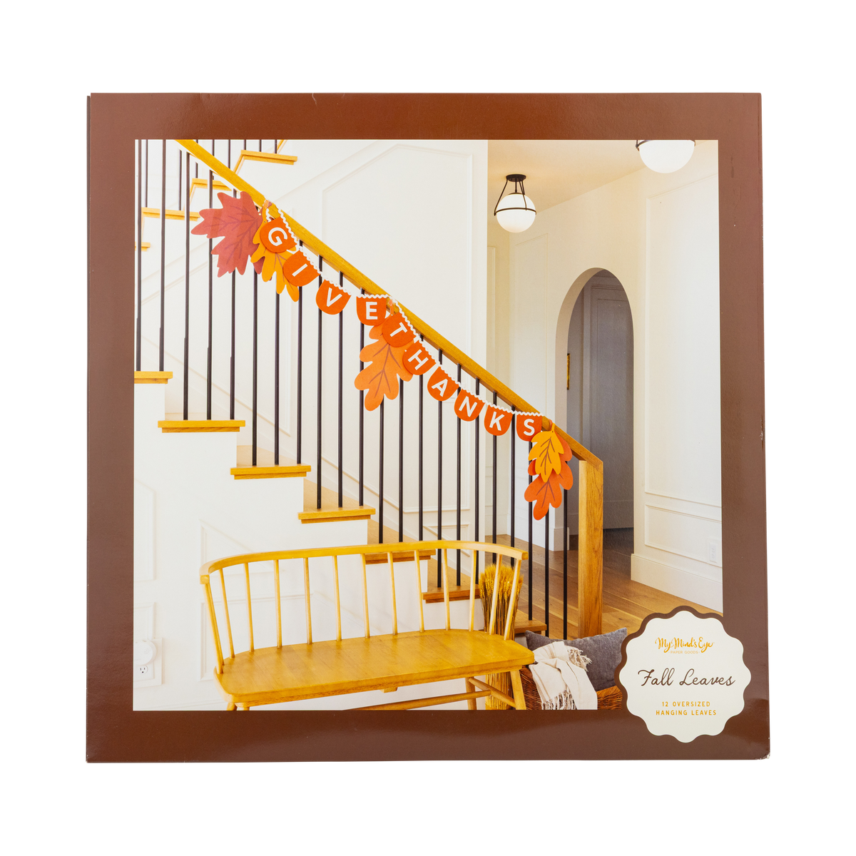 THP1307 - Oversized Hanging Autumn Leaves