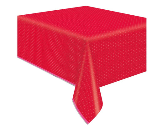 Red Hearts Tablecover
