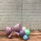 Mini Bows in Pink 9" (AIR FILL)