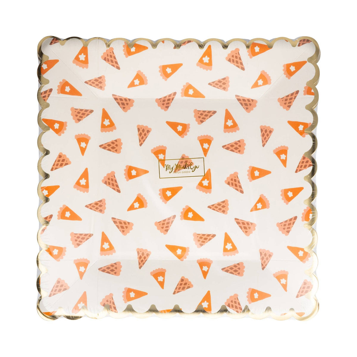THK1242 - Scatter Pie 8" Dessert Paper Plate
