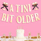 Espresso Tini Bit Older Banner - gold foil banner