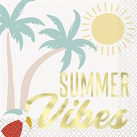 Summer Vibes Napkins - 8ct