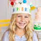 HBD1108 - Happy Birthday Felt Crown