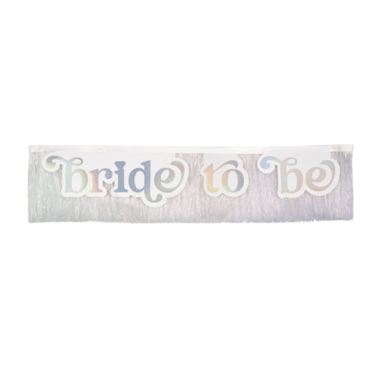Bride to Be Fringe Sash