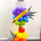 Back to School Balloon Tower