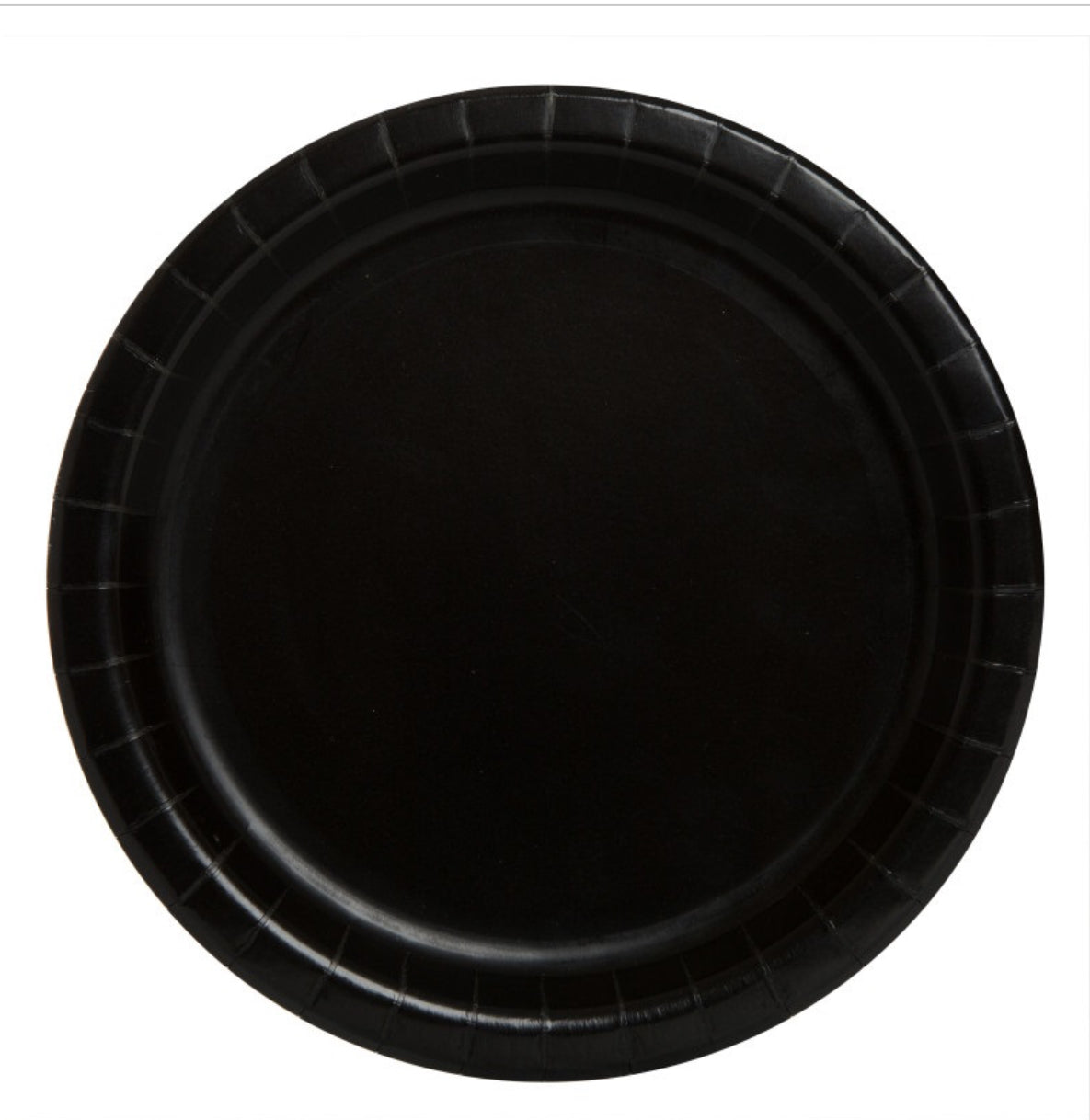 Black Dinner Plate 8ct