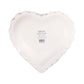 VFL1142 - Roses scalloped heart plate