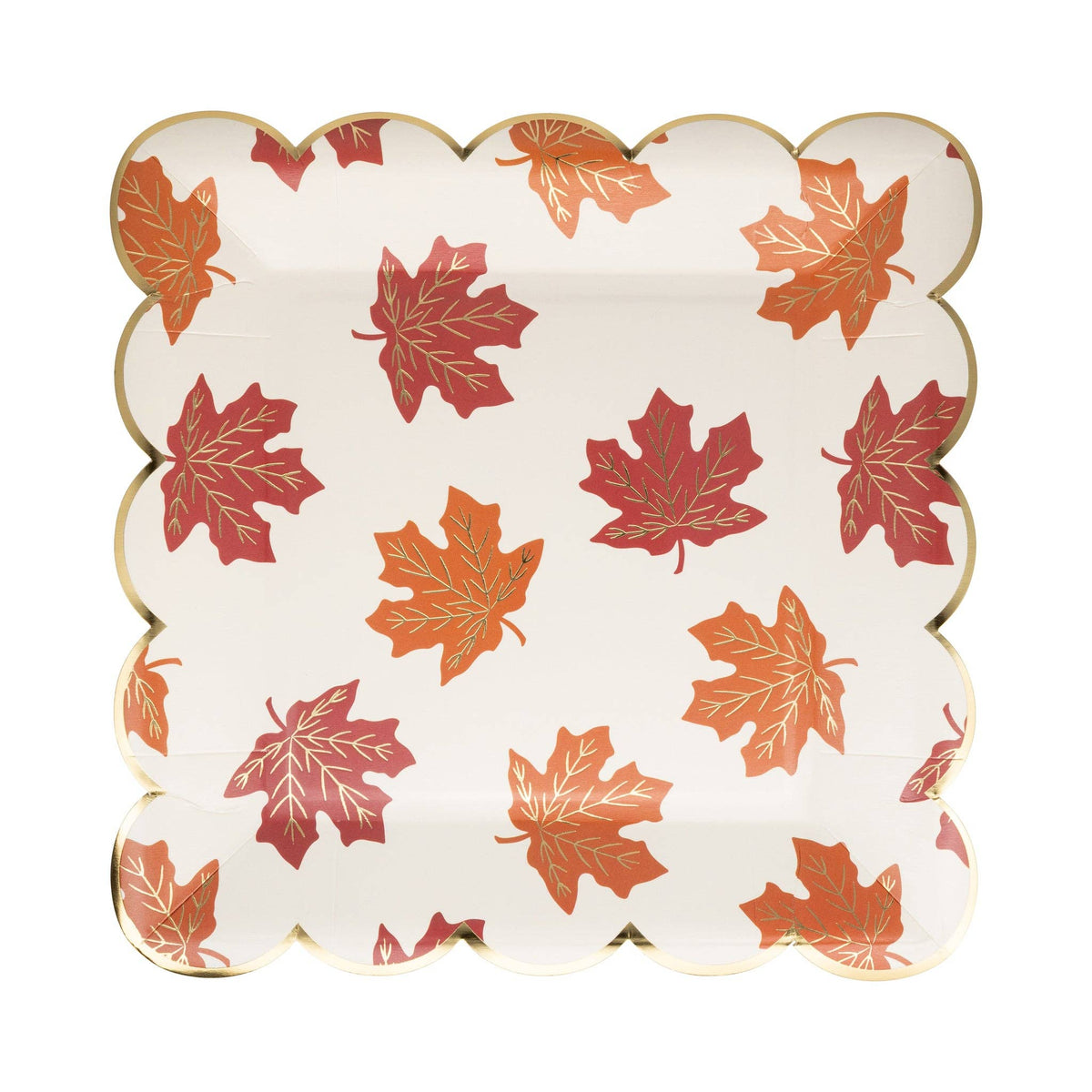 GBL1242 - Falling Leaves 9" Paper Plate