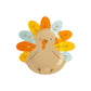 THP939 - Harvest Turkey Shaped Plate