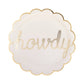 HWD1141 - Howdy Paper Plate