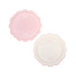 PLPL1830 - Round Pink Bows Paper Plate