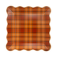 AUT1341 - Autumn Plaid Paper Plates