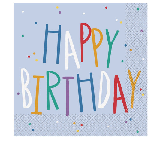 Birthday Mayhem Napkins