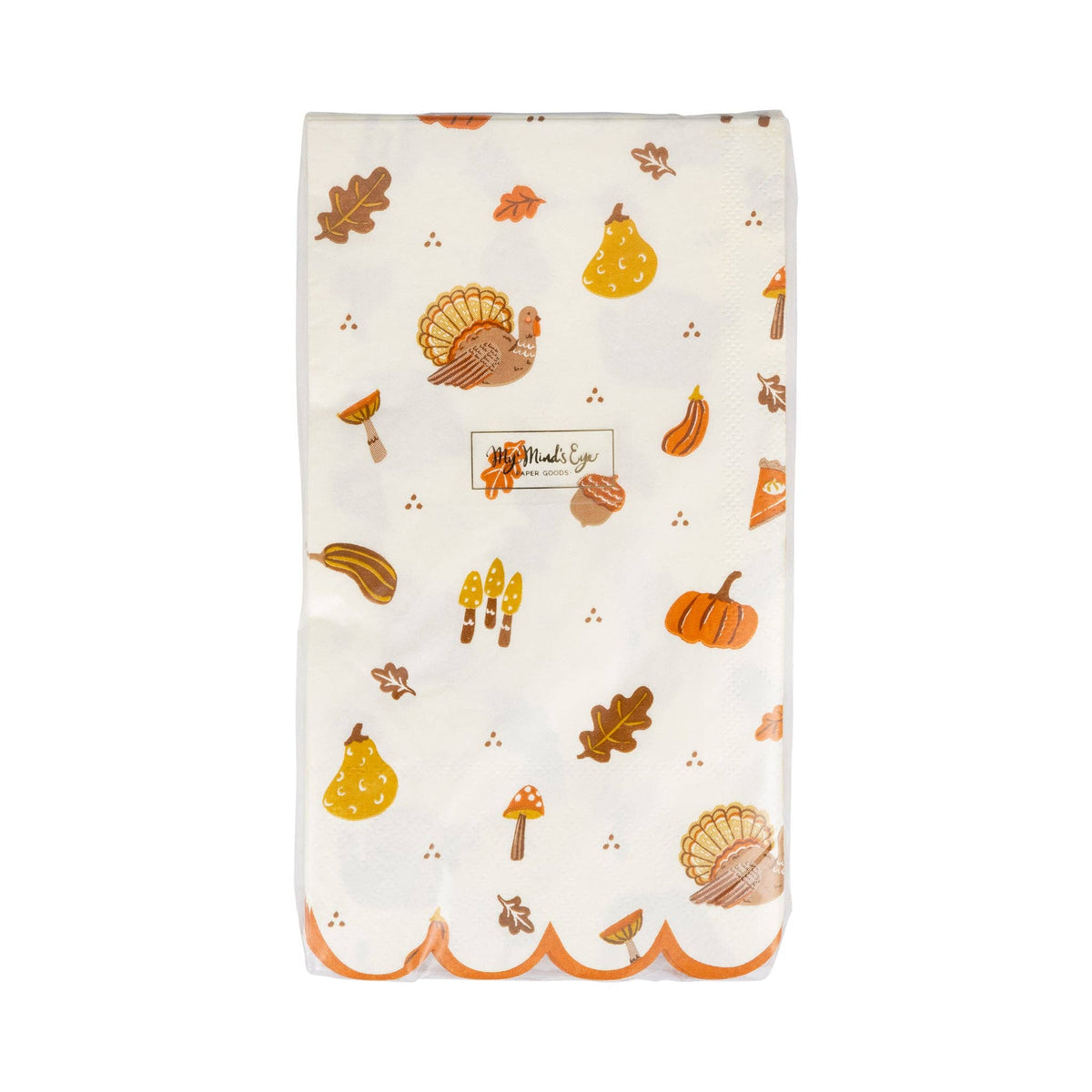 THK1239 - Thanksgiving Icons Dinner Napkin