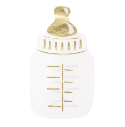 Baby Bottle Shaped Napkins